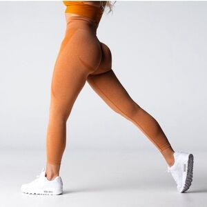 NVGTN Orange Booty Leggings